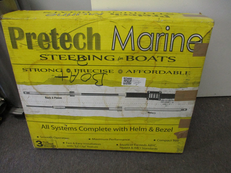Outboard Pretech Marine PT137 rack and pinion steering system with 15ft cable