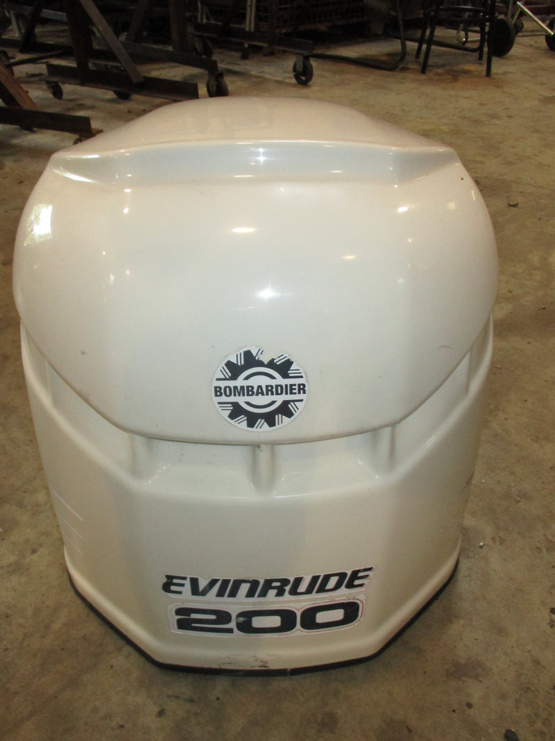 Evinrude 200hp Ficht 2 stroke outboard top cowling