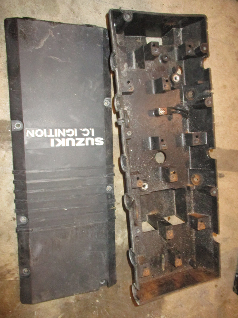 Suzuki DT175 175hp outboard electronics cover (32950-87D61)
