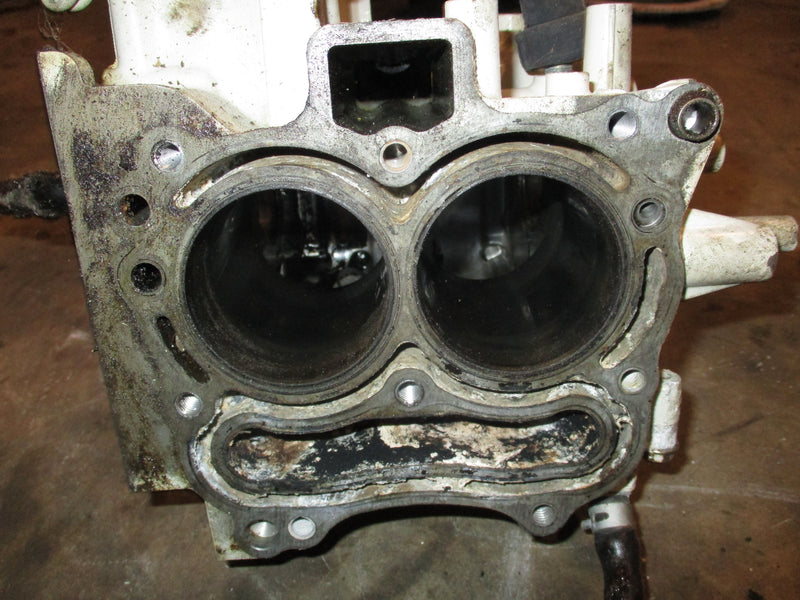 Suzuki 9.9hp 4 stroke outboard crankcase block
