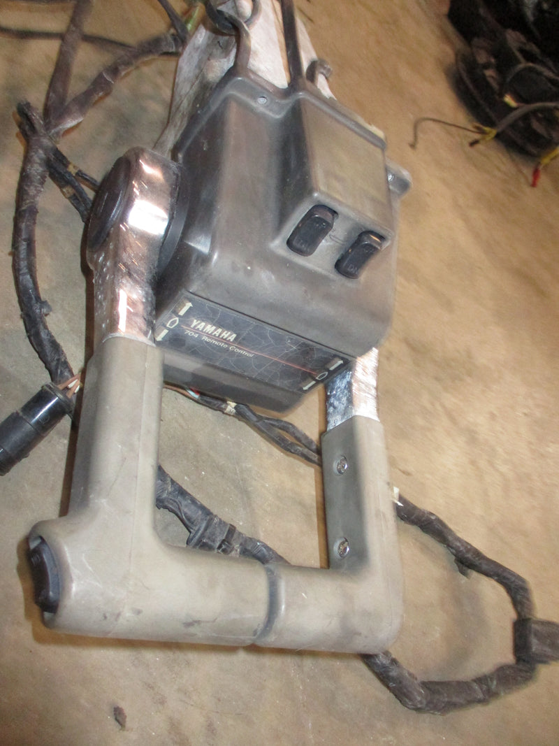 Yamaha outboard dual 704 top mount control box #5