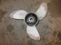 Load image into Gallery viewer, Evinrude 70hp 2 stroke outboard aluminum propeller (13x19)

