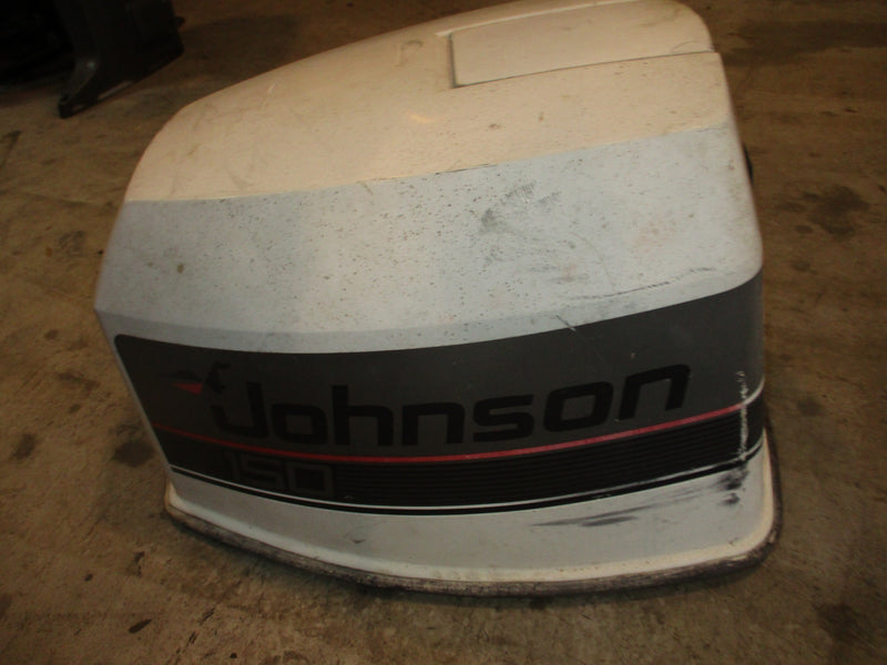 Johnson VRO 150hp 2 stroke outboard top cowling