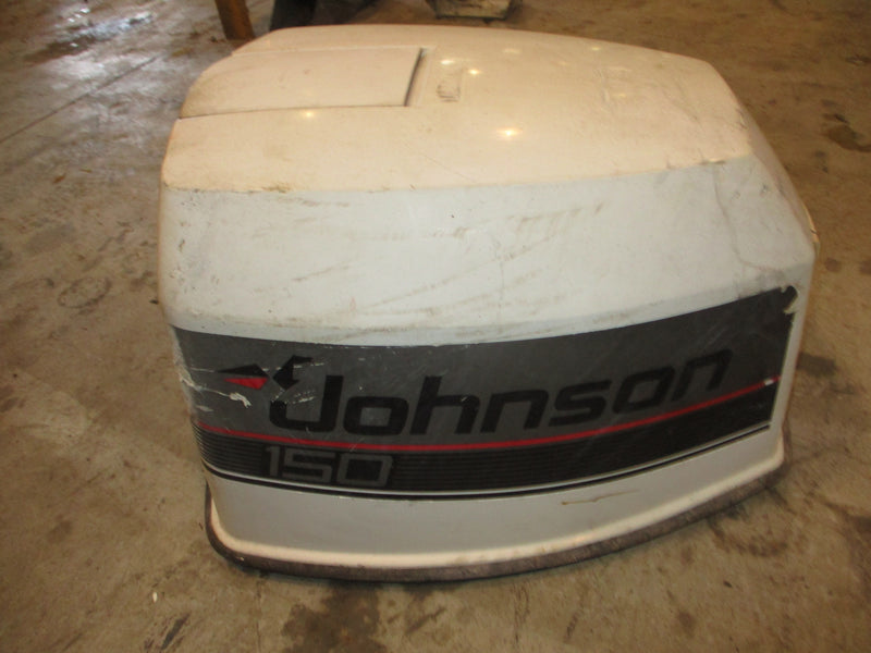 Johnson VRO 150hp 2 stroke outboard top cowling