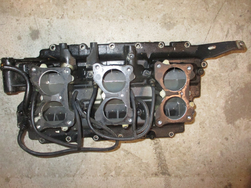 Johnson VRO 150hp 2 stroke outboard intake manifold with reeds (331836)