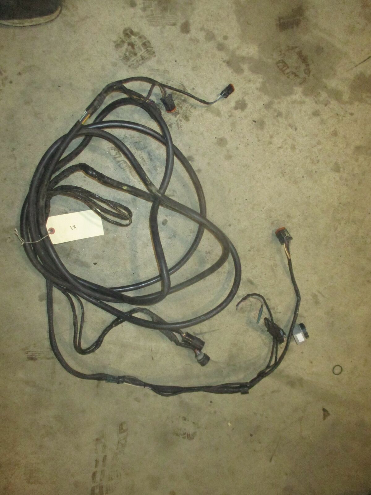 Johnson Evinrude outboard 16ft BRP style rigging harness
